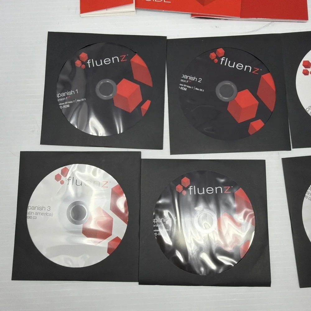 Fluenz Learn Spanish — A Spanish Learning Kit 9 Discs Included